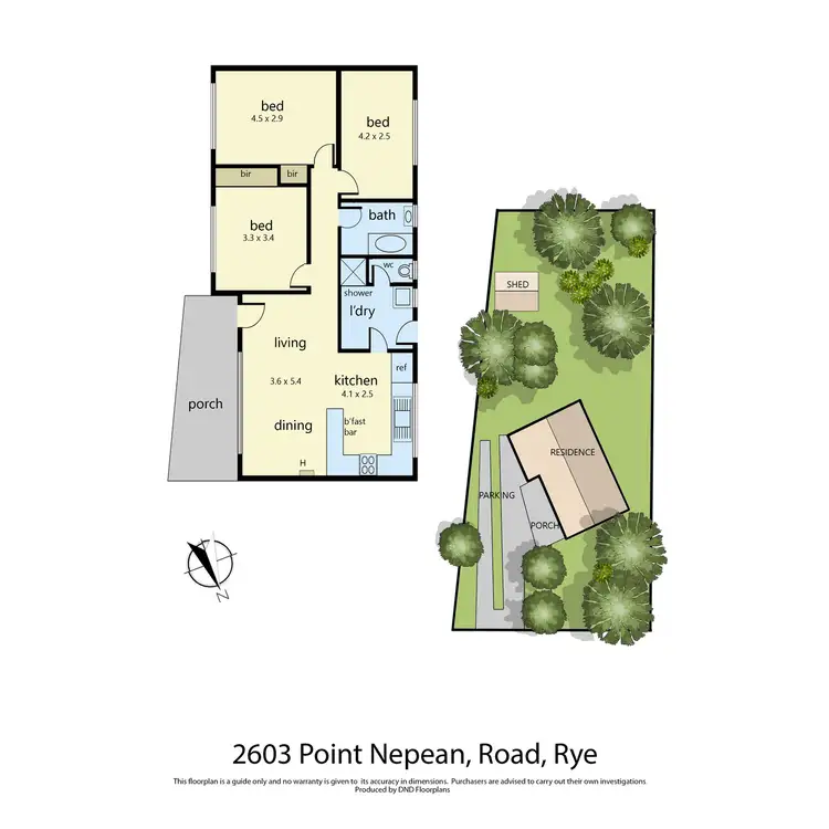 Floorplan of Homely house listing, 2603 Point Nepean Road, Rye VIC 3941