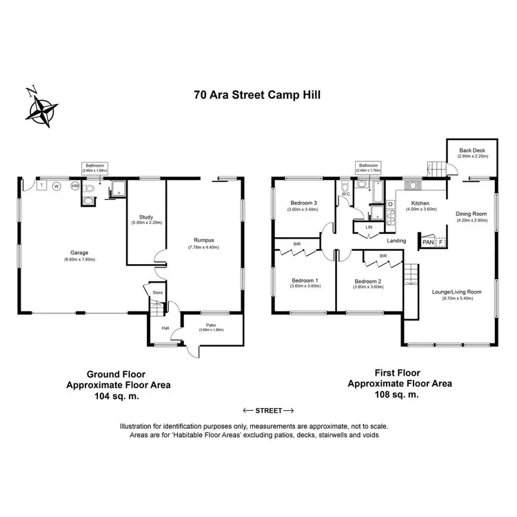 Floorplan of Homely house listing, 70 Ara Street, Camp Hill QLD 4152