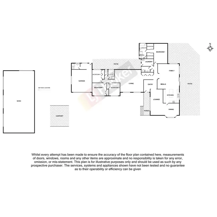Floorplan of Homely house listing, 1 Norris Creek Road, Munruben QLD 4125