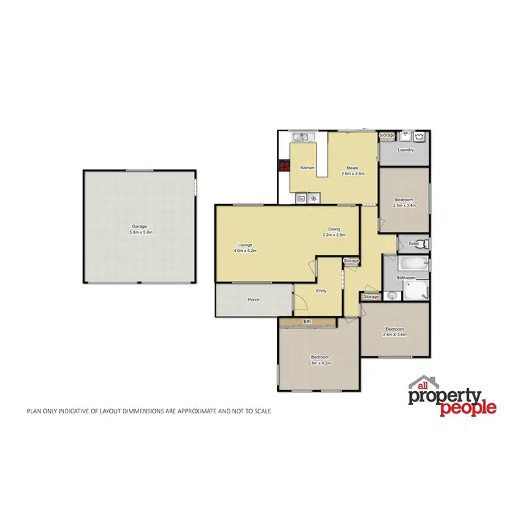 Floorplan of Homely house listing, 149 Harrow Road, Glenfield NSW 2167