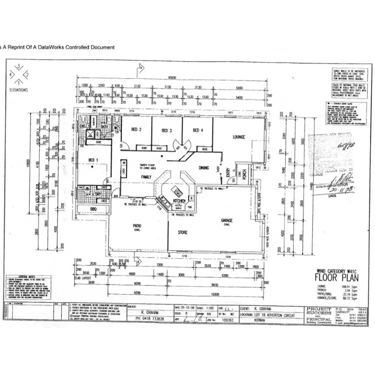 Floorplan of Homely house listing, 37 Atherton Circuit, Kirwan QLD 4817