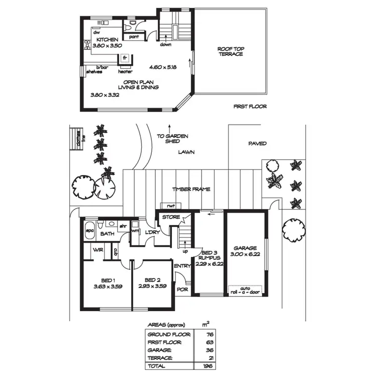 Floorplan of Homely house listing, 365 Lady Gowrie Drive, Osborne SA 5017
