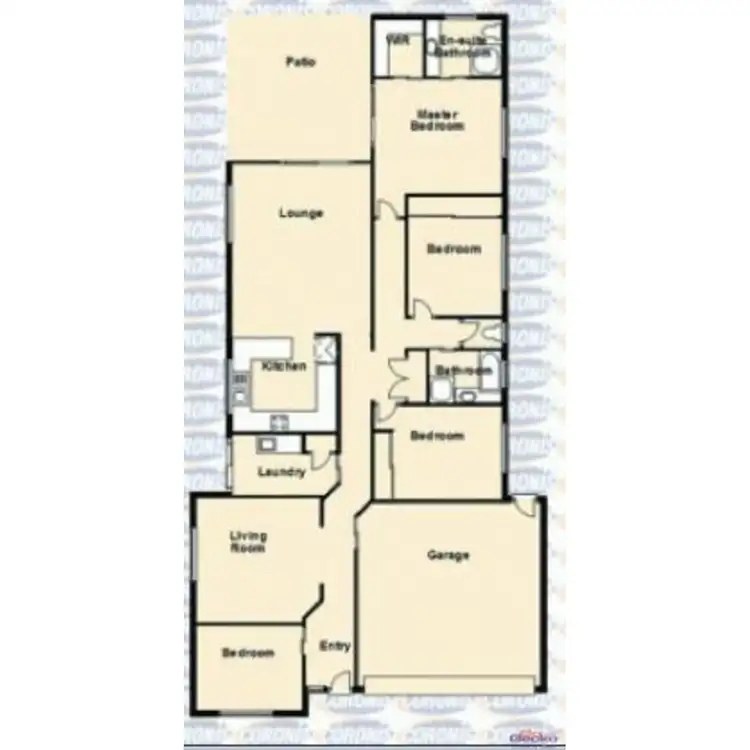 Floorplan of Homely house listing, 10 Morwell Crescent, North Lakes QLD 4509