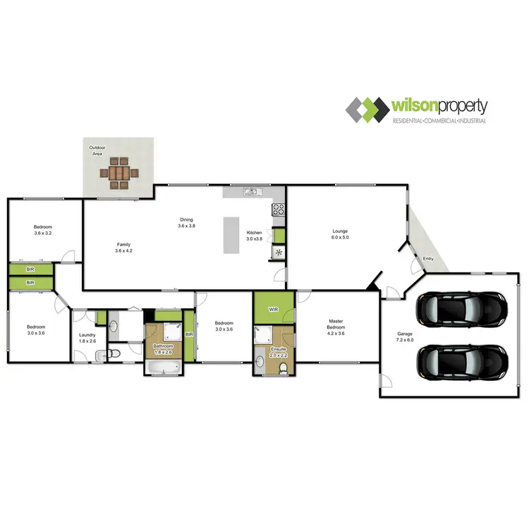 Floorplan of Homely house listing, 119 Breed Street, Traralgon VIC 3844