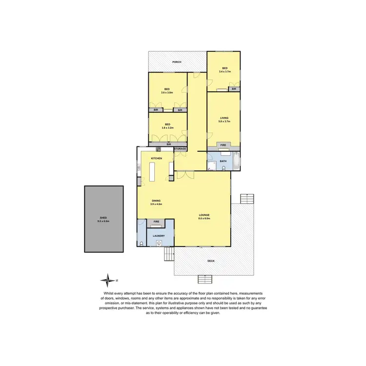 Floorplan of Homely house listing, 18 Queen Street, Colac VIC 3250