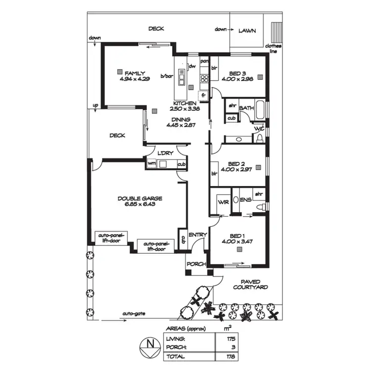 Floorplan of Homely house listing, 81 Flaherty Lane, Mile End SA 5031