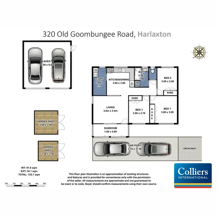 Floorplan of Homely house listing, 320 Goombungee Road, Harlaxton QLD 4350