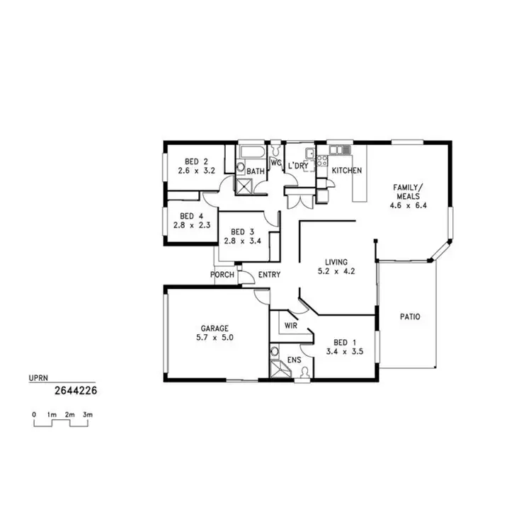 Floorplan of Homely house listing, 8 Cassinia Court, Eatons Hill QLD 4037