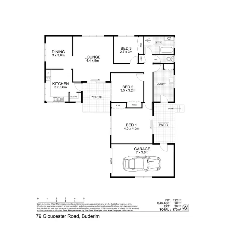 Floorplan of Homely house listing, 79 Gloucester Road, Buderim QLD 4556