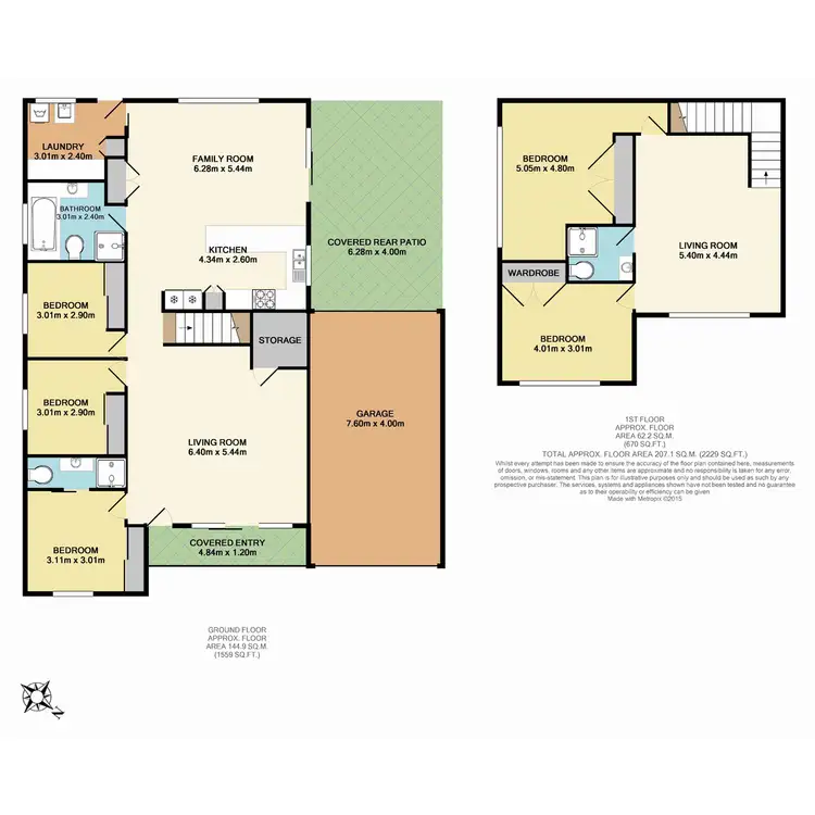 Floorplan of Homely house listing, 44 Playford Road, Killarney Vale NSW 2261