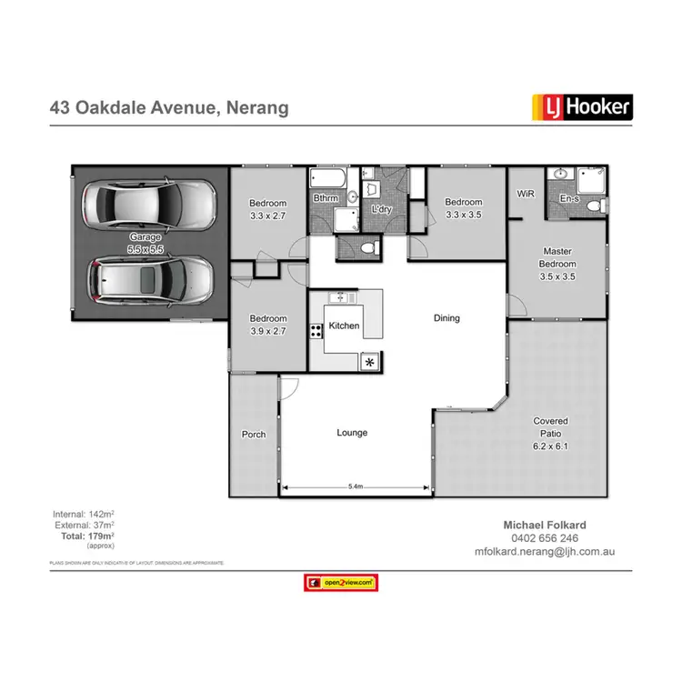 Floorplan of Homely house listing, 43 Oakdale Avenue, Nerang QLD 4211