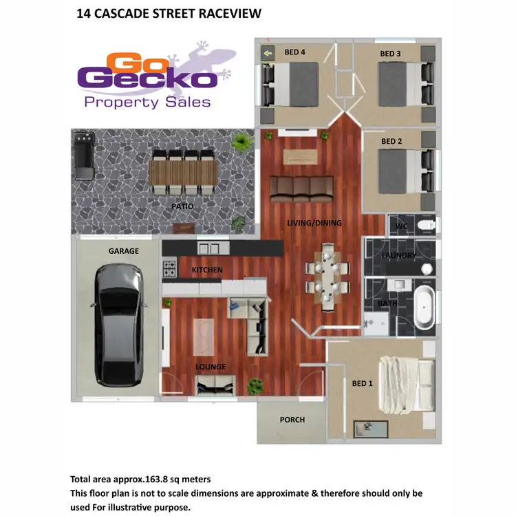 Floorplan of Homely house listing, 14 Cascade Street, Raceview QLD 4305