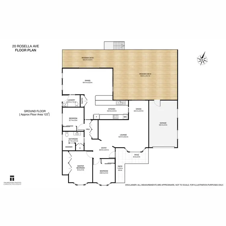 Floorplan of Homely house listing, 20 Rosella Avenue, Mollymook NSW 2539