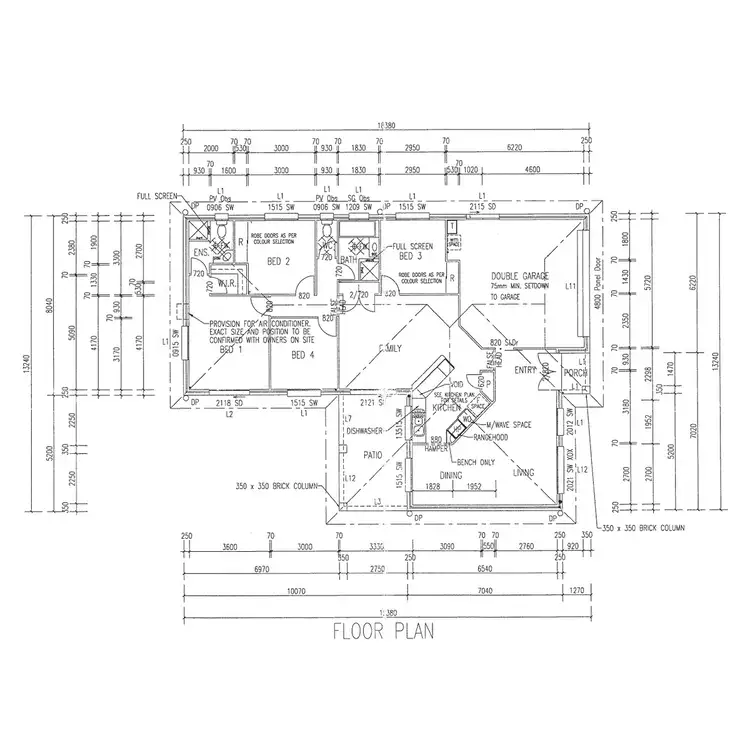 Floorplan of Homely house listing, 10 Jacinta Crescent, Mareeba QLD 4880