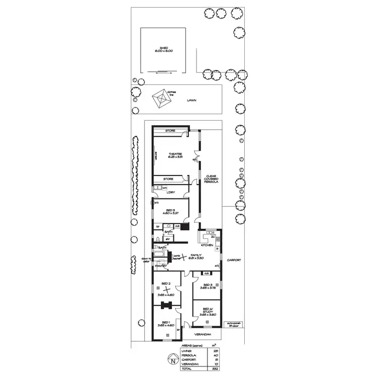 Floorplan of Homely house listing, 19 Marlborough Road, Westbourne Park SA 5041