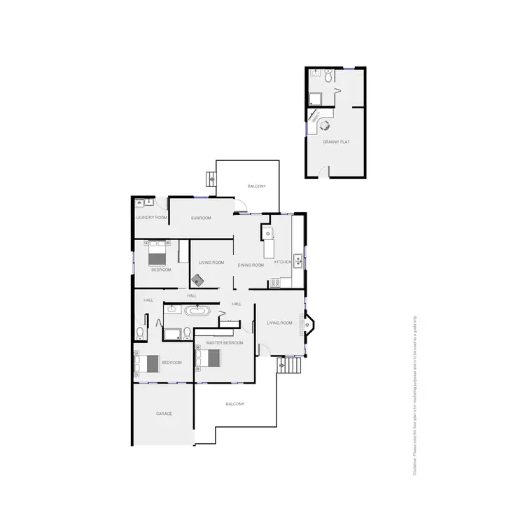 Floorplan of Homely house listing, 13 Spindler Street, Bega NSW 2550