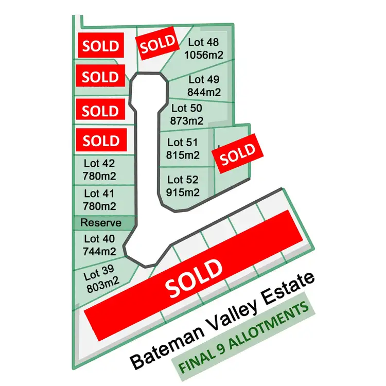 Floorplan of Homely land listing, LOT 51 Bateman Street, Strathalbyn SA 5255