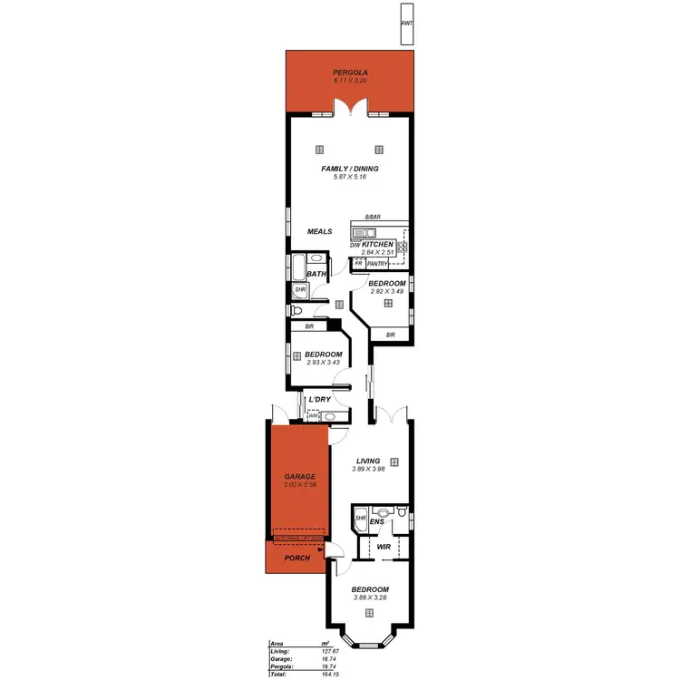 Floorplan of Homely house listing, 37A Cudmore Terrace, Marleston SA 5033