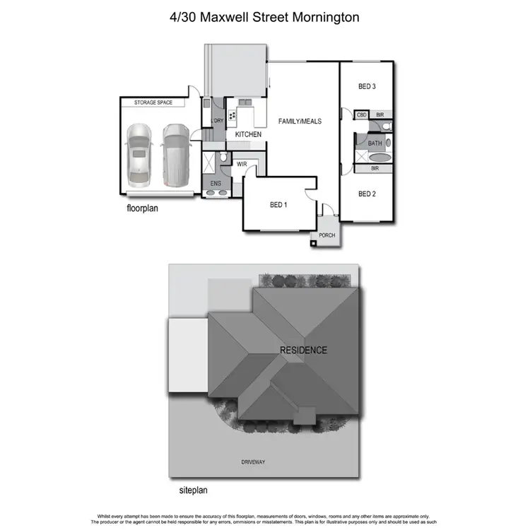 Floorplan of Homely unit listing, 4/30 Maxwell Street, Mornington VIC 3931