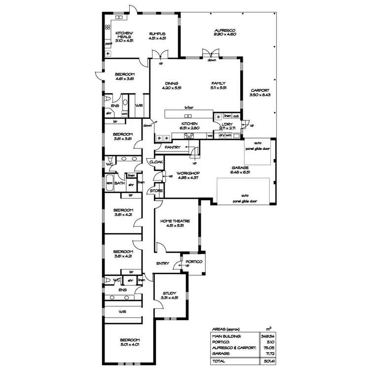 Floorplan of Homely house listing, 6 Church Street, Hahndorf SA 5245
