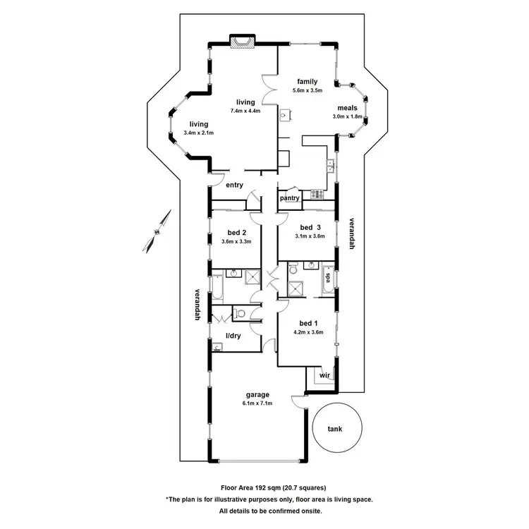 Floorplan of Homely house listing, 15 Glenview Road, Monbulk VIC 3793