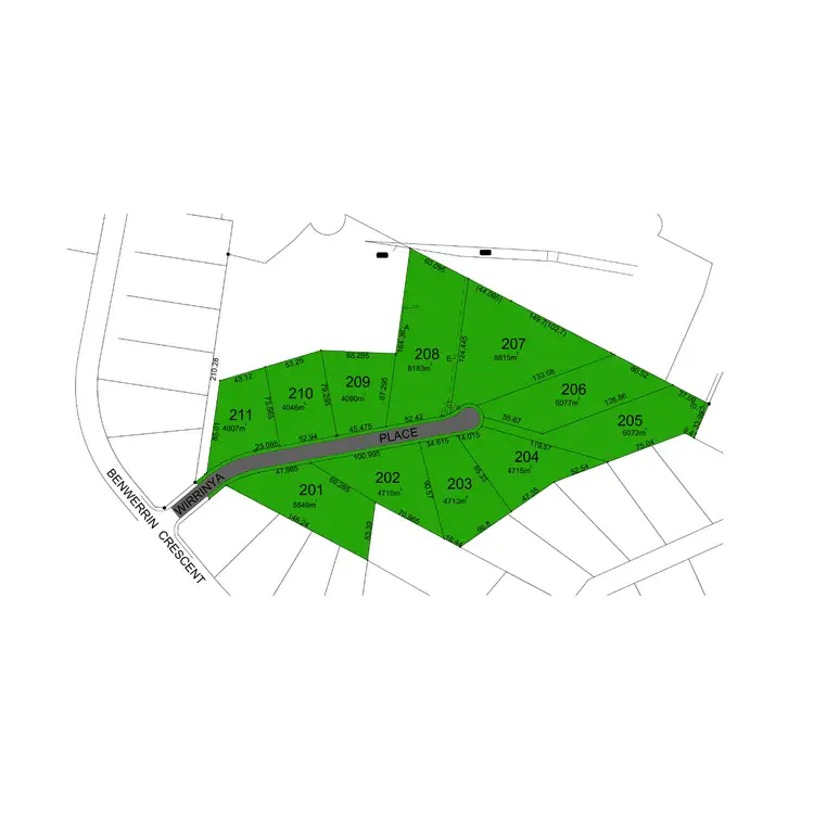 Floorplan of Homely land listing, * Wirrinya Place, Grasmere NSW 2570