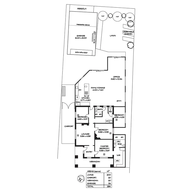 Floorplan of Homely house listing, 11 Sawtell Street, Largs Bay SA 5016