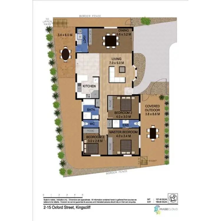 Floorplan of Homely house listing, 2/15 Oxford, Kingscliff NSW 2487