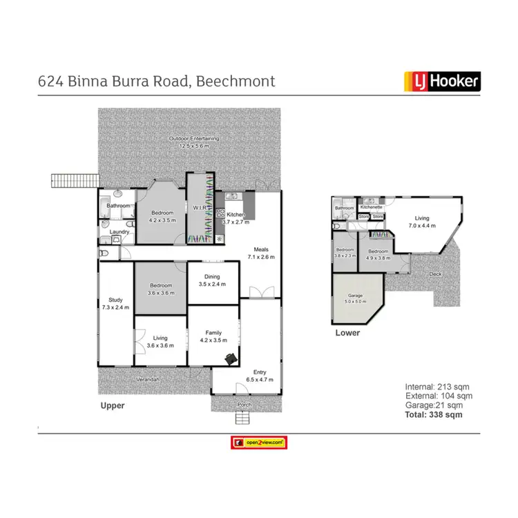Floorplan of Homely house listing, 624 Binna Burra Road, Beechmont QLD 4211