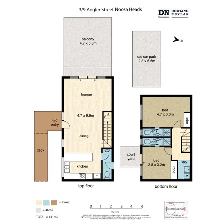 Floorplan of Homely unit listing, 3/9 Angler Street, Noosa Heads QLD 4567