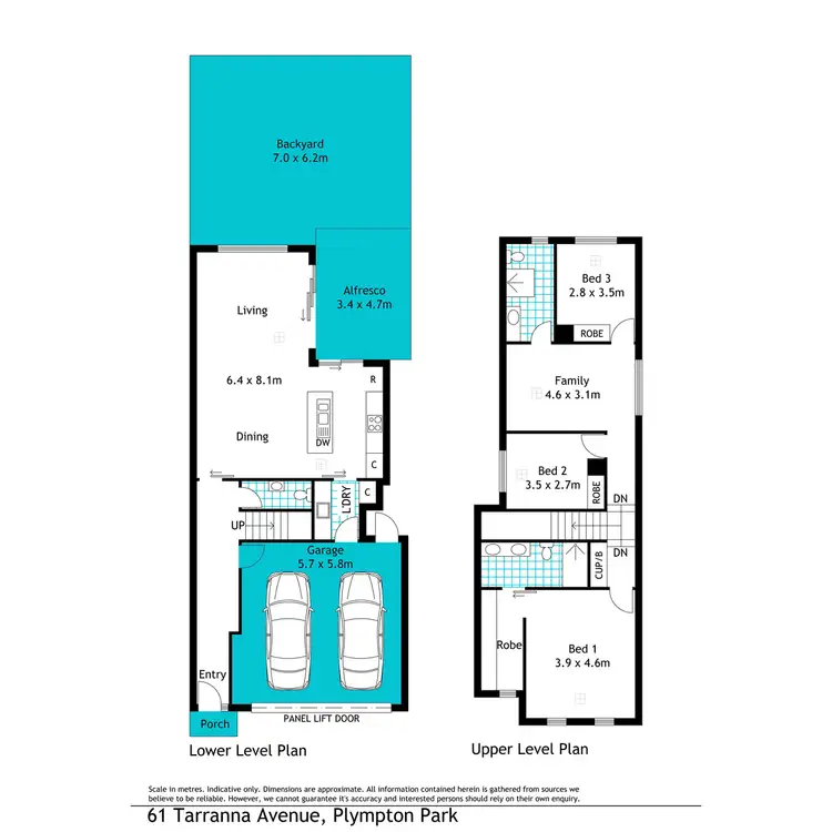 Floorplan of Homely house listing, 61 Tarranna Avenue, Plympton Park SA 5038