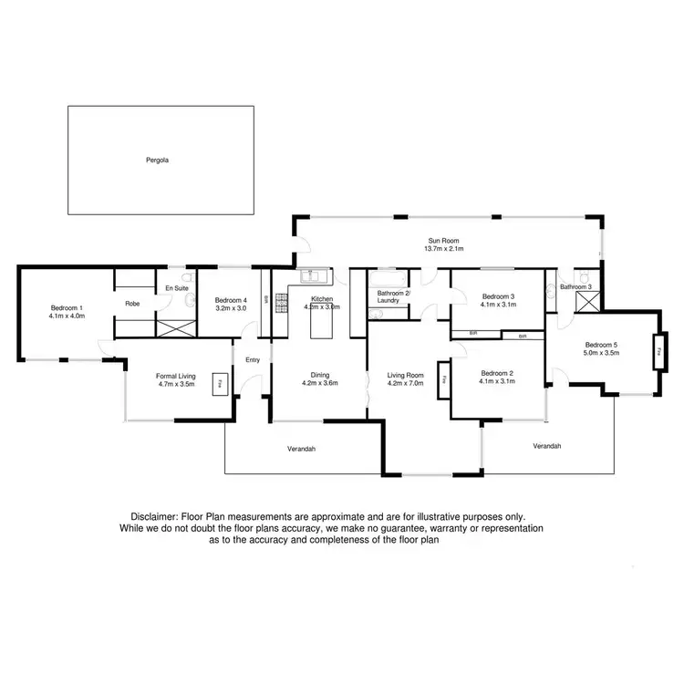 Floorplan of Homely rural property listing, 1307 West Strathdownie Road, Strathdownie VIC 3312