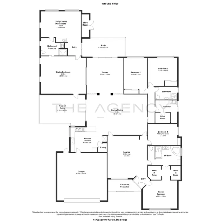 Floorplan of Homely house listing, 44 Gascoyne Circle, Millbridge WA 6232