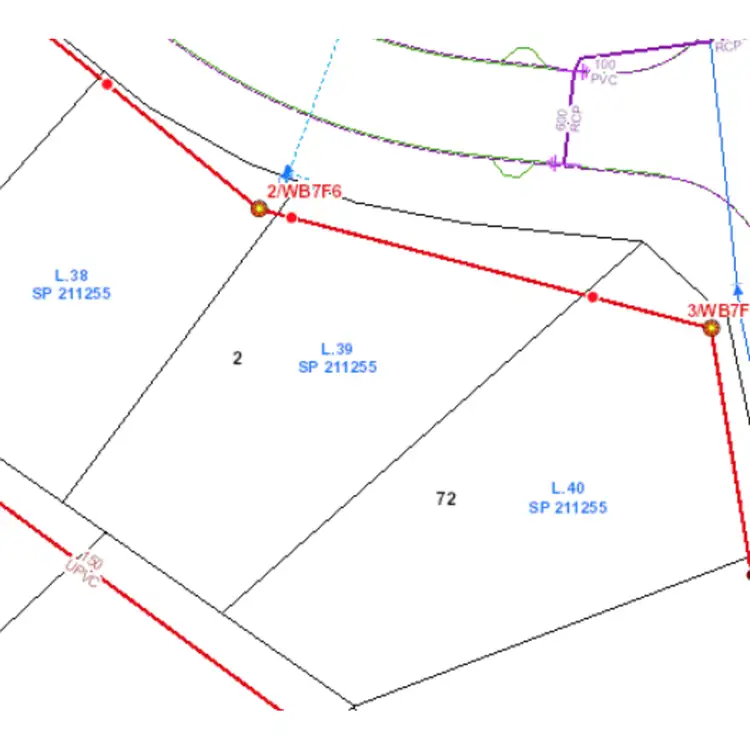 Floorplan of Homely land listing, 2 Deedes Crescent, Bushland Beach QLD 4818