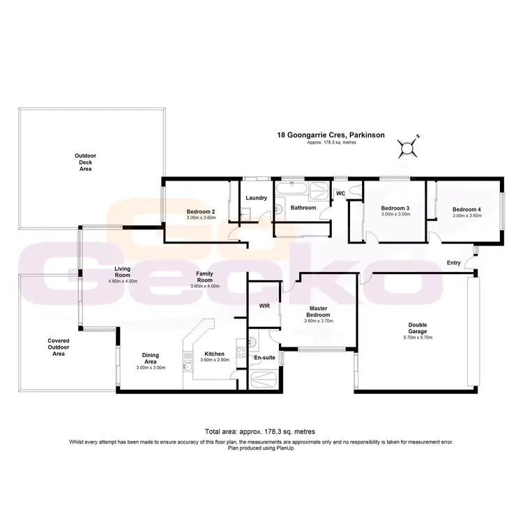 Floorplan of Homely house listing, 18 Goongarrie Crescent, Parkinson QLD 4115