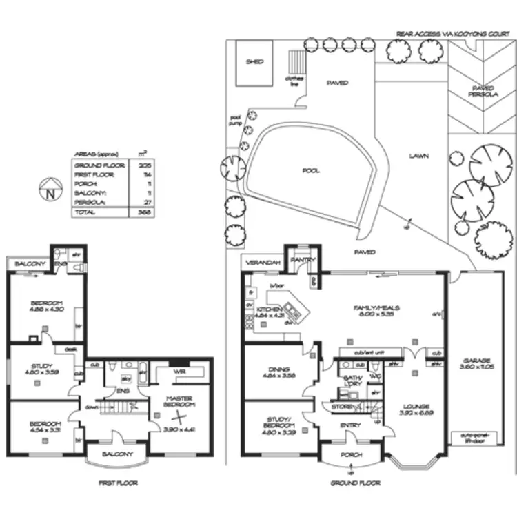 Floorplan of Homely house listing, 5 Stanley Street, Leabrook SA 5068