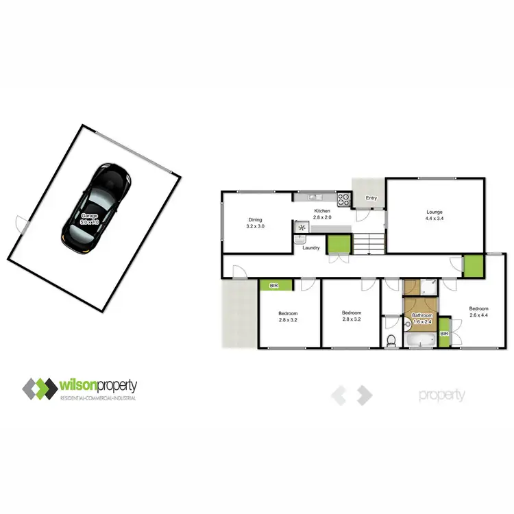 Floorplan of Homely house listing, 8 Donald Court, Traralgon VIC 3844
