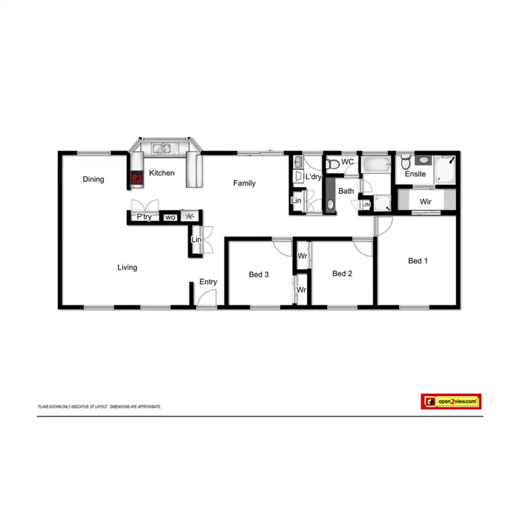 Floorplan of Homely house listing, 2 Mahony Road, Wonglepong QLD 4275