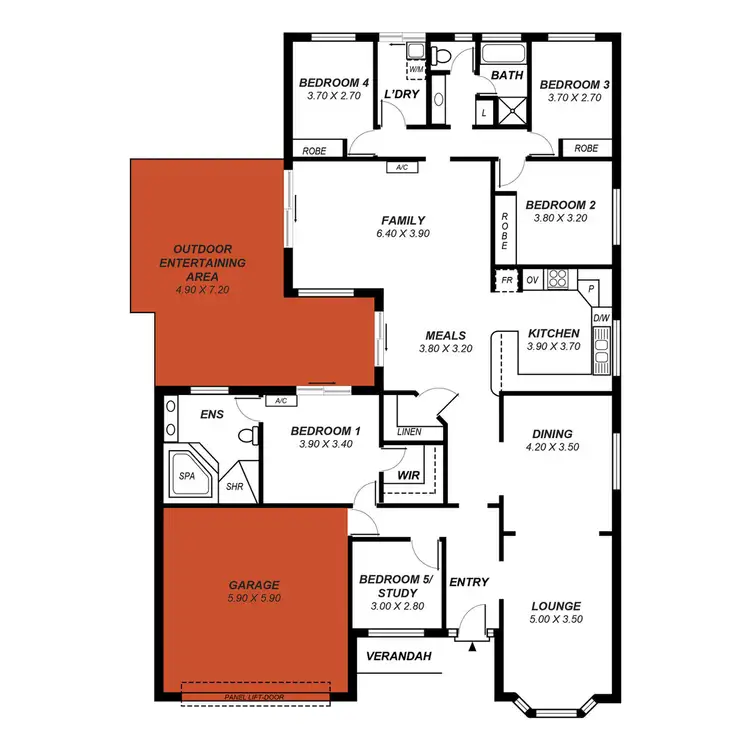 Floorplan of Homely house listing, 16 Carlisle Court, Hallett Cove SA 5158