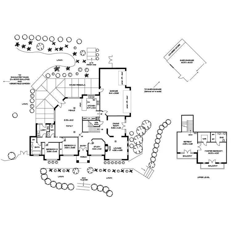 Floorplan of Homely house listing, 124 Little Dublin Road, Littlehampton SA 5250