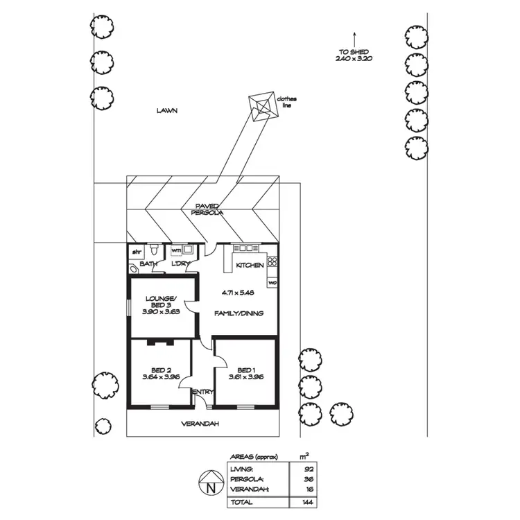 Floorplan of Homely house listing, 18 Ballville Street, Prospect SA 5082