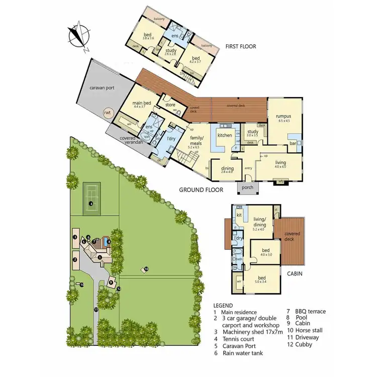Floorplan of Homely house listing, 304 Craigie Road, Mount Martha VIC 3934