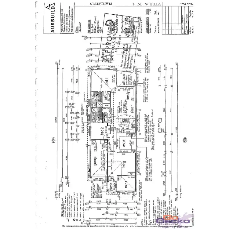 Floorplan of Homely house listing, 17 Kalbarri Court, North Lakes QLD 4509