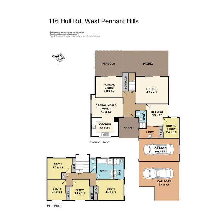 Floorplan of Homely house listing, 116 Hull Road, West Pennant Hills NSW 2125