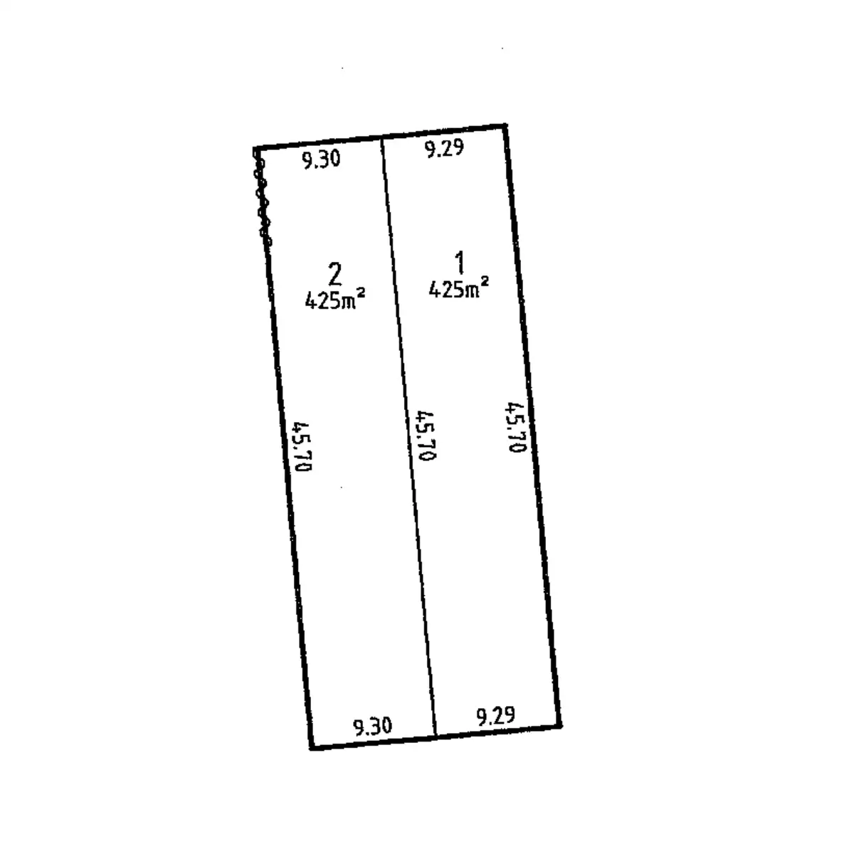 Floorplan of Homely land listing, LOT 2, 14 Mary Street, Pennington SA 5013