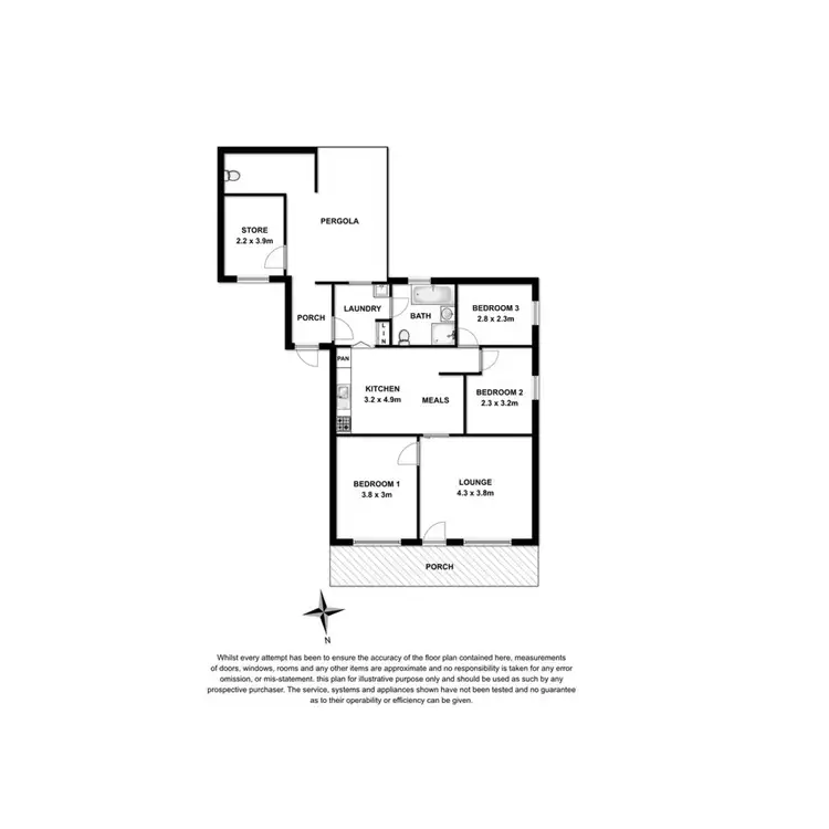 Floorplan of Homely house listing, 9 Arbor Street, Mount Gambier SA 5290