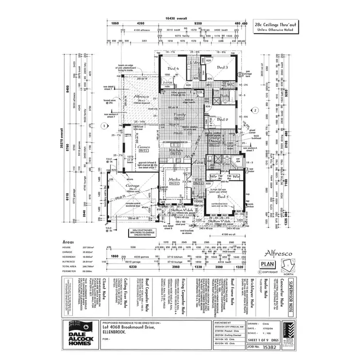 Floorplan of Homely house listing, 22 Brookmount Drive, Ellenbrook WA 6069