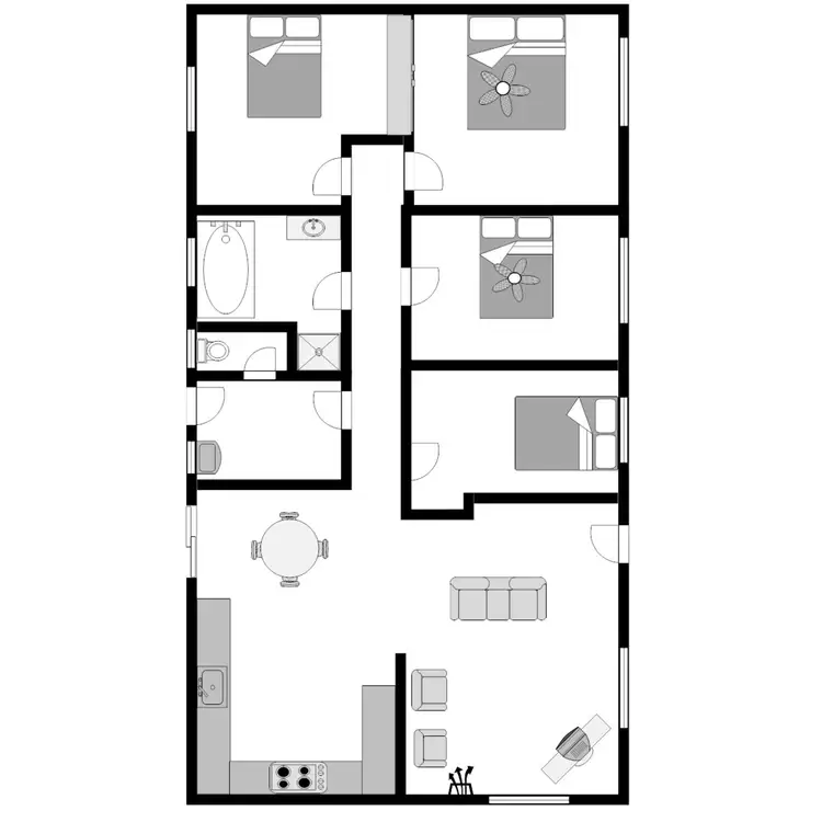 Floorplan of Homely house listing, 35 Douglas Street, Coffin Bay SA 5607
