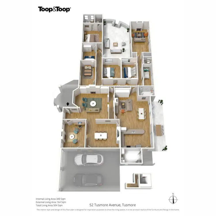 Floorplan of Homely house listing, 52 Tusmore Avenue, Tusmore SA 5065