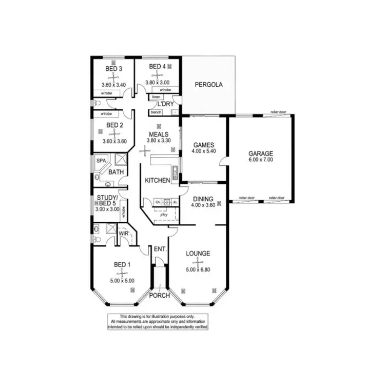 Floorplan of Homely house listing, 41 Heaver Drive, Mount Gambier SA 5290